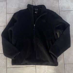 The North Face Black Teddy Jacket Zip Pockets